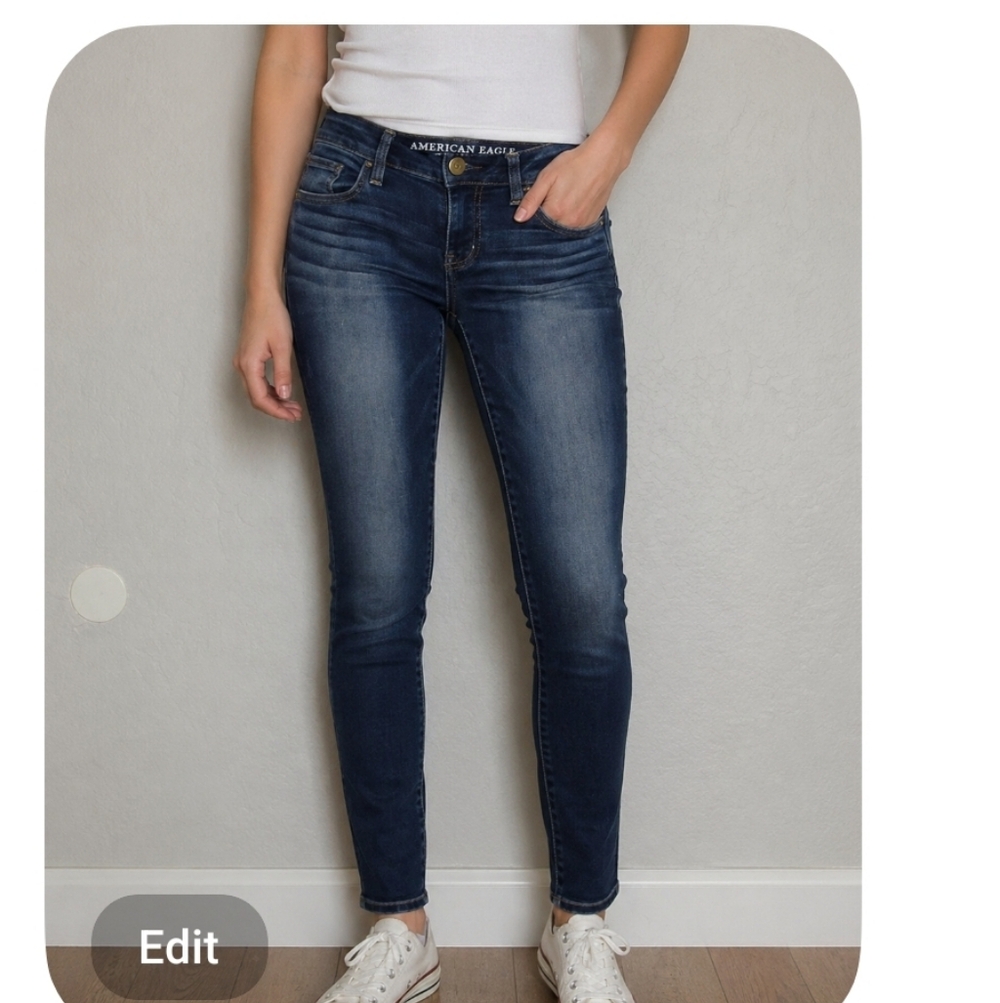 AMERICAN EAGLE Super Stretch Jegging 2 Long